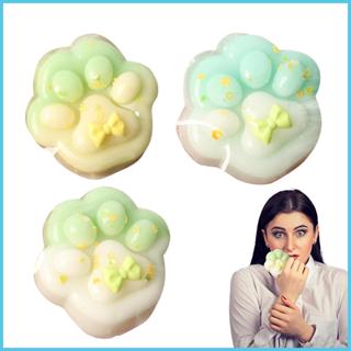 เด็กบีบของเล่นจําลองแมว Paw Pinch Fidget ของเล่นเด็กน่ารักหย…