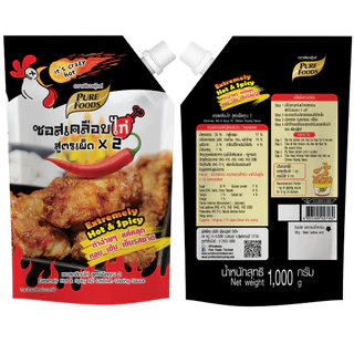 [Must try by CEO ] ซอสเคลือบไก่ สูตรเผ็ดคูณ2 1000g ซอสเกาหลี ซอสไก่เกาหลี ซอสบอนชอน ซอสเผ็ด