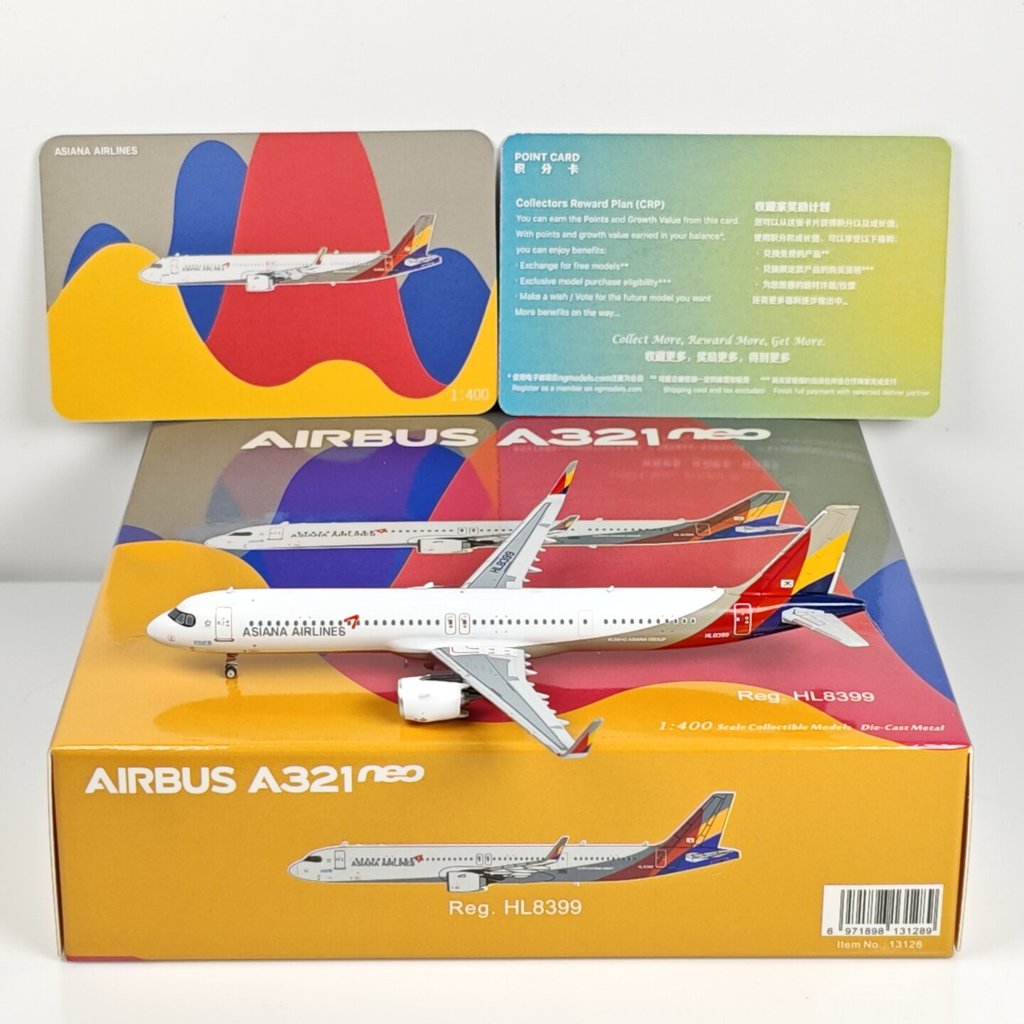 NG Models 13128 13128 1:400 Korean Korean A321neo HL8399 HL8586