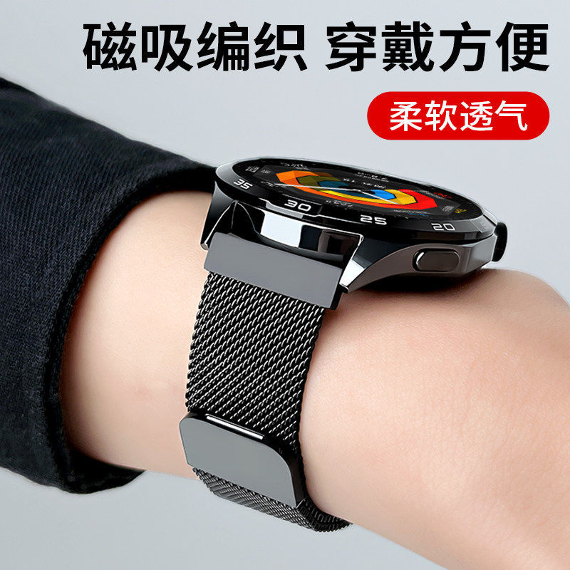เหมาะสําหรับ OPPO WATCH X3 สายโลหะ Milanese แม่เหล็ก 22 มม. ระบายอากาศ ฤดูร้อน สําหรับ X2/1 และ One Plus