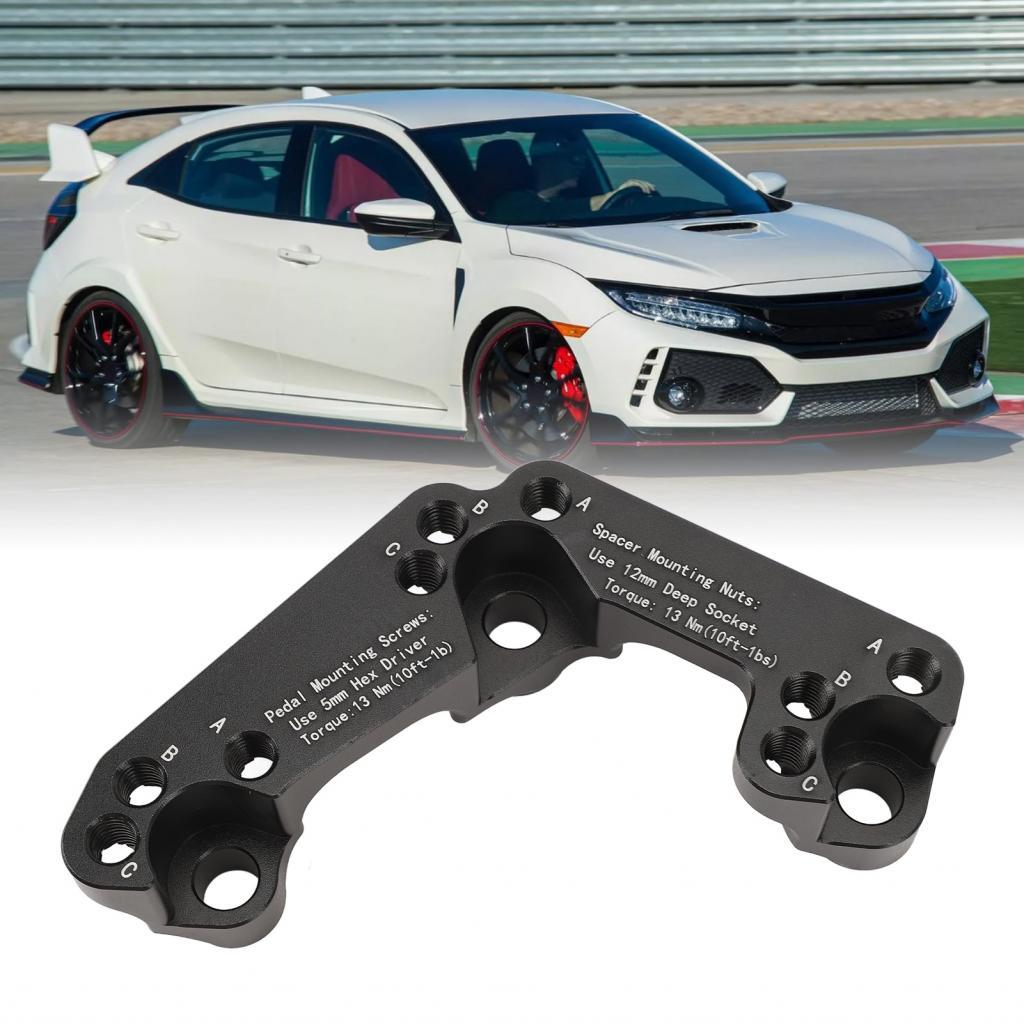 คันเร่ง Pedal Spacer Relocation Bracket Enhanced Comfort ความแข็งแรงสูงสําหรับรถยนต์