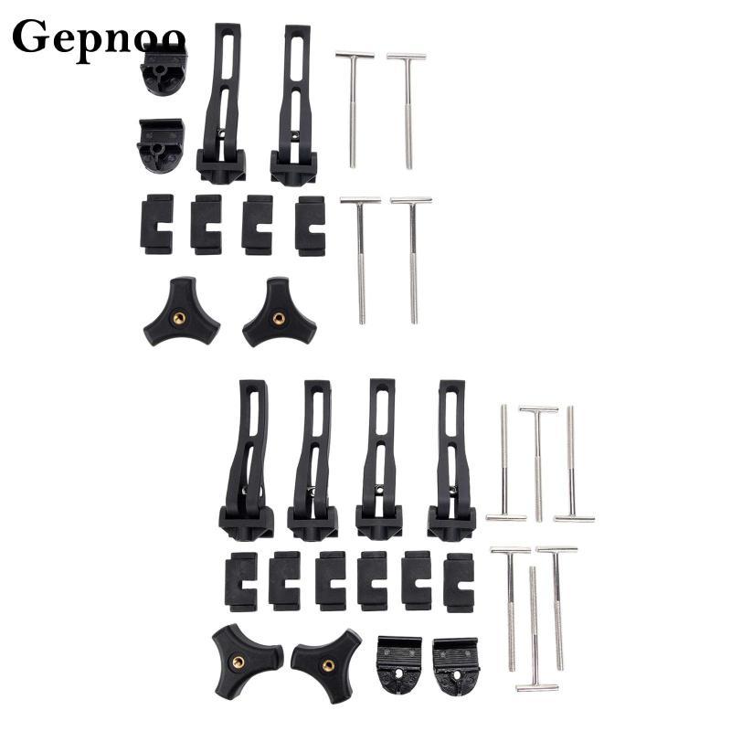 [เฮลเลอรี่2] Tonneau Cover Clamp Replacement Kit Strong Secure Lock Parts for Pickup Truck Bed Outdo