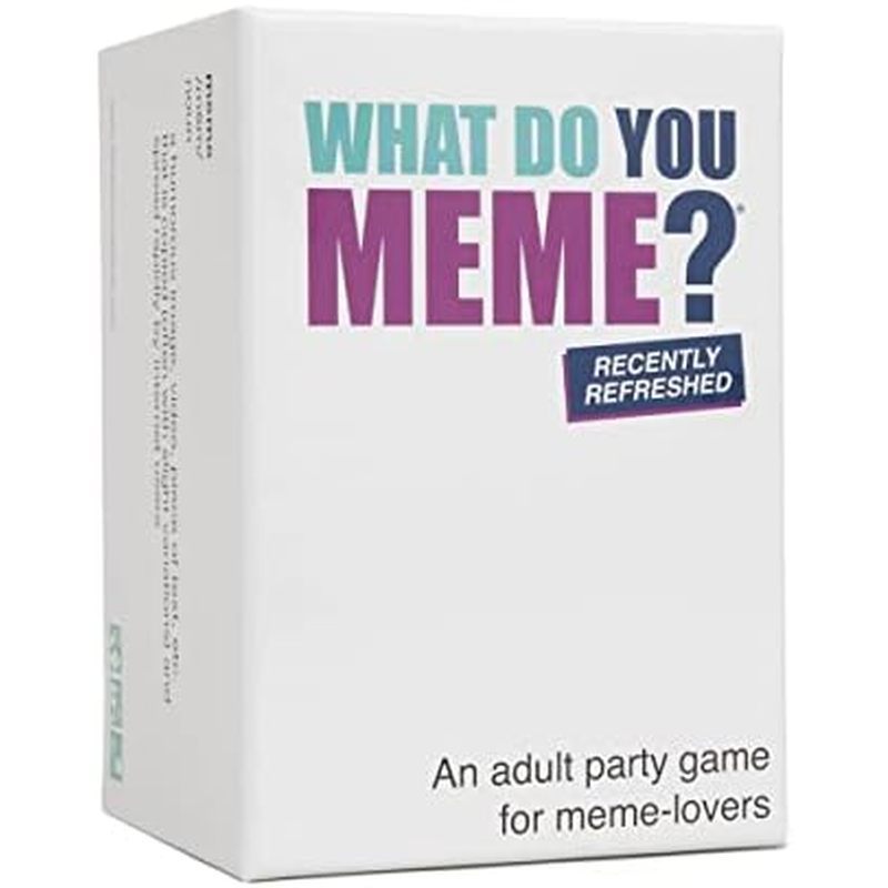 WHAT DO YOU MEME? Core Game (เวอร์ชันดั้งเดิม) – เกมปาร์ตี้สําหรับผู้ใหญ่เฮฮาสําหรับคนรัก Meme