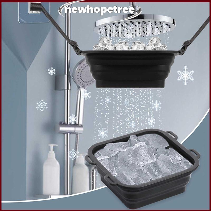 Nhee Arctic Ice Shower Ice Bath Water Chiller, Rapid Cooling แบบพกพา Ice Bath, พับซิลิโคน Ice Bath T