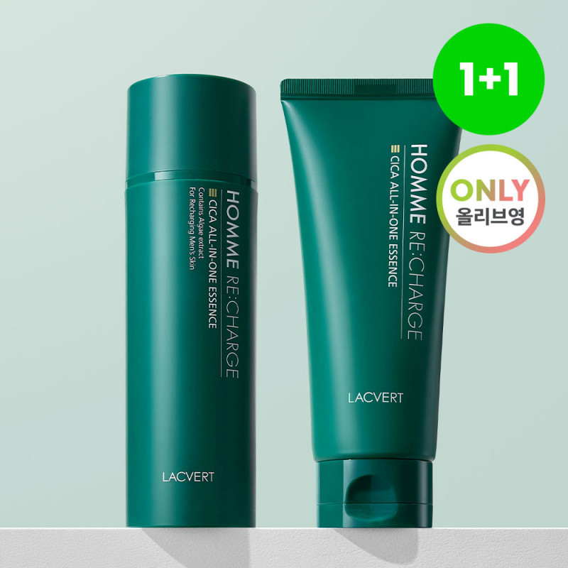 Lacvert Homme Recharge Cica All-in-One Essence 150ml Buy One Get One Free Set