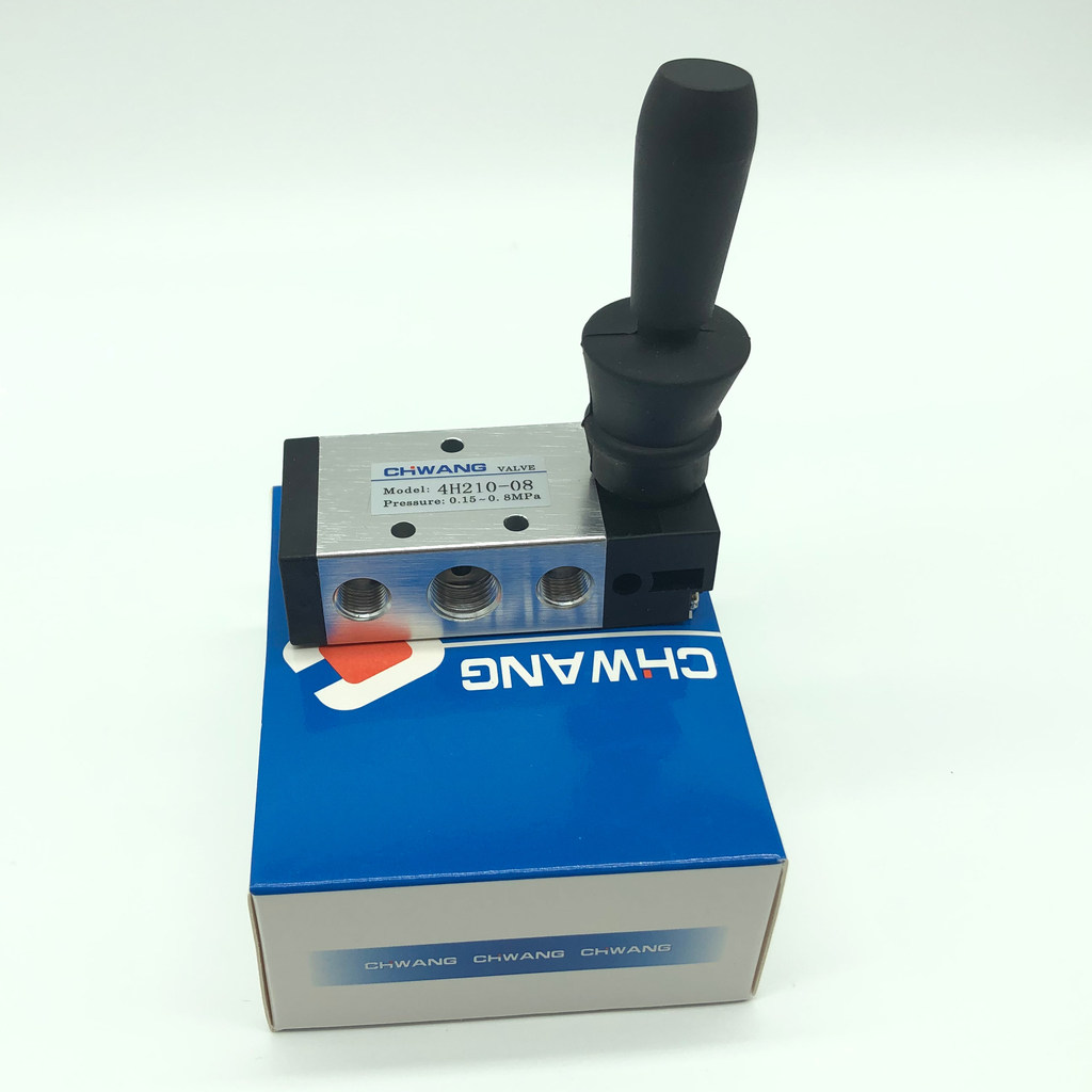 วาล์วด้วยตนเอง 4H210-08 4H210-06 4H310-10 วาล์วแผ่นมือ 4H410-15 วาล์วสองทาง