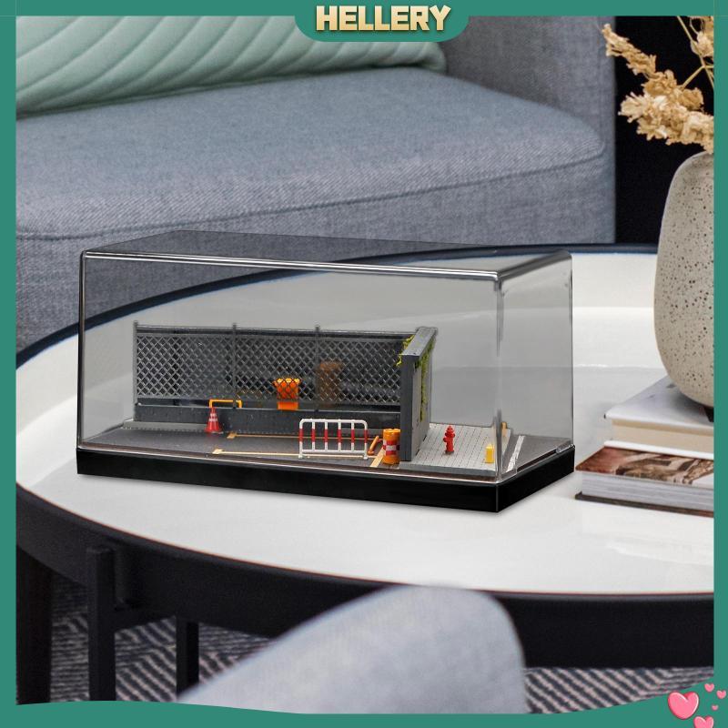 [HelleryTH] 1/64 Parking Lot Display Case Show Case Protection Collection Mini Model Cars