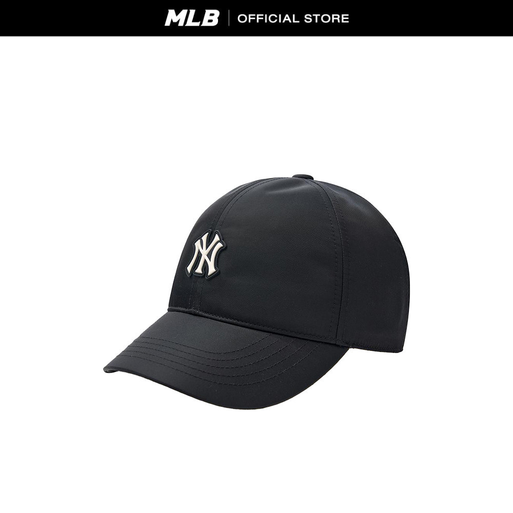 MLB หมวกแก็ป ยูนิเซ็กส์ New Nylon Structured Ball Cap รุ่น 3ACPB035N 50BKS สีดำ