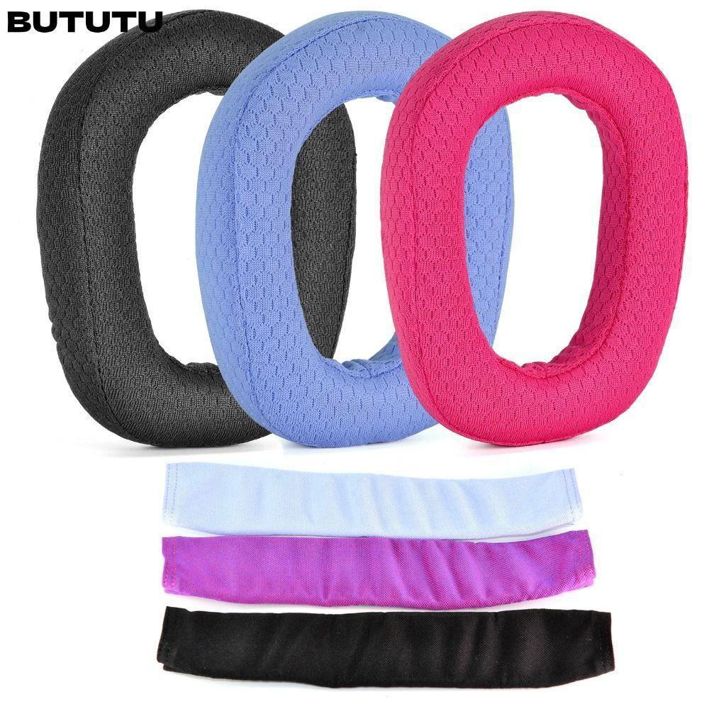 BUTUTU แผ่นรองหูฟังนุ่ม Earmuffs หูฟังแผ่นรองหูฟังสําหรับ G435