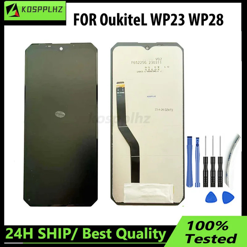 ใหม่สําหรับ OUKITEL WP28 WP23 WP23 Pro หน้าจอสัมผัส + จอแสดงผล LCD สําหรับ OUKITEL WP36 LCD