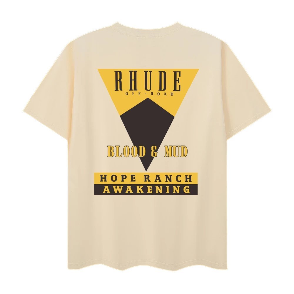 RHUDE BLOODA NDMUDLS TEE เสื้อยืดแขนสั้น