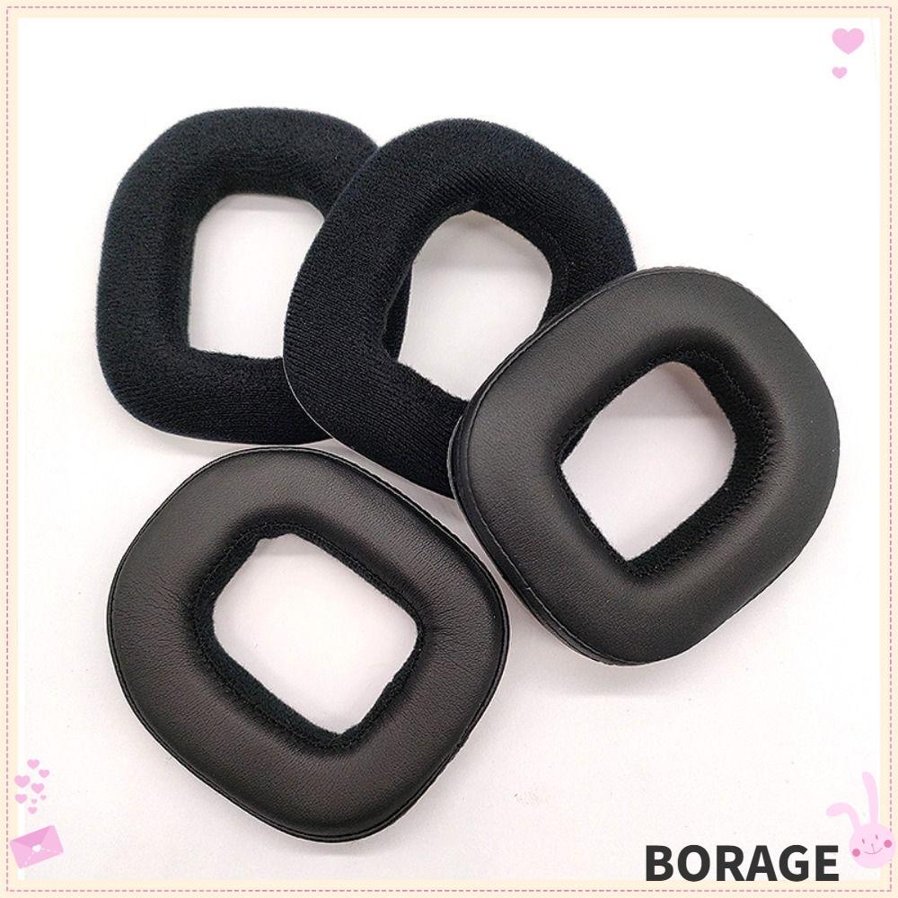 BORAG 1 คู่แผ่นรองหูฟังหูฟังแถบคาดศีรษะชุดหูฟังสําหรับเล่นเกมฟองน้ําโฟมสําหรับ A40 A50 Gen3 Gen4