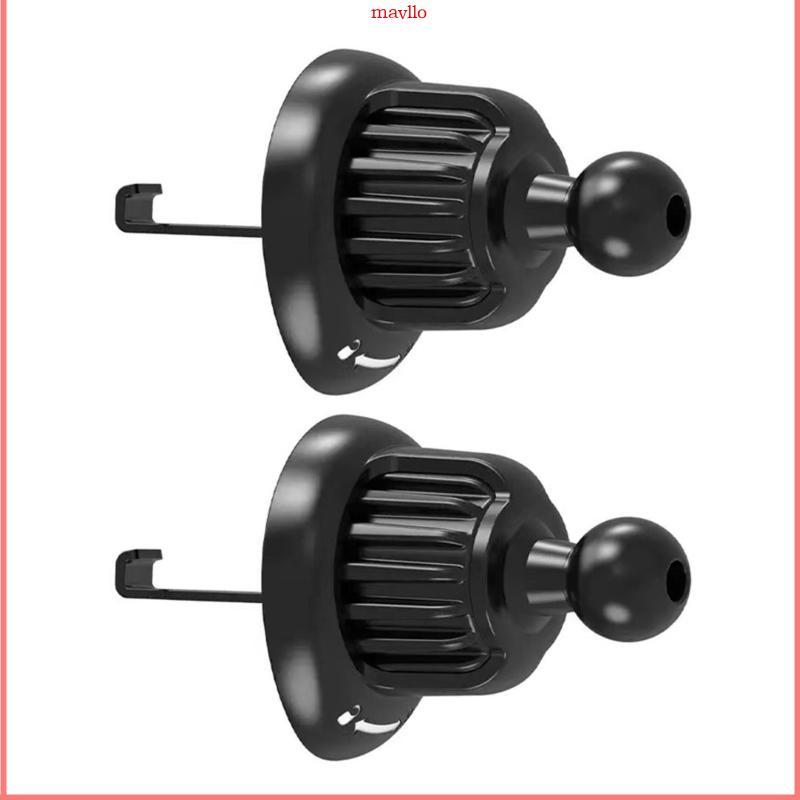 MAVLO 2 ชิ้นรถ Vent Hook อะแดปเตอร์ไม่ Shake Design Universal Fit Air Vent คลิป Quick Fixing สําหรับ