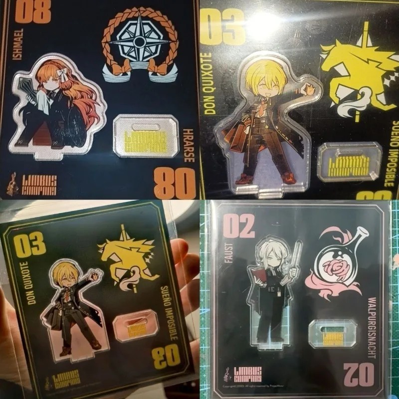 Standee Limbus Company อะนิเมะ micha รุ่นแสดงตัวละครตกแต่ง Don Quixote Ishmael Faust โครงการแฟนของขว
