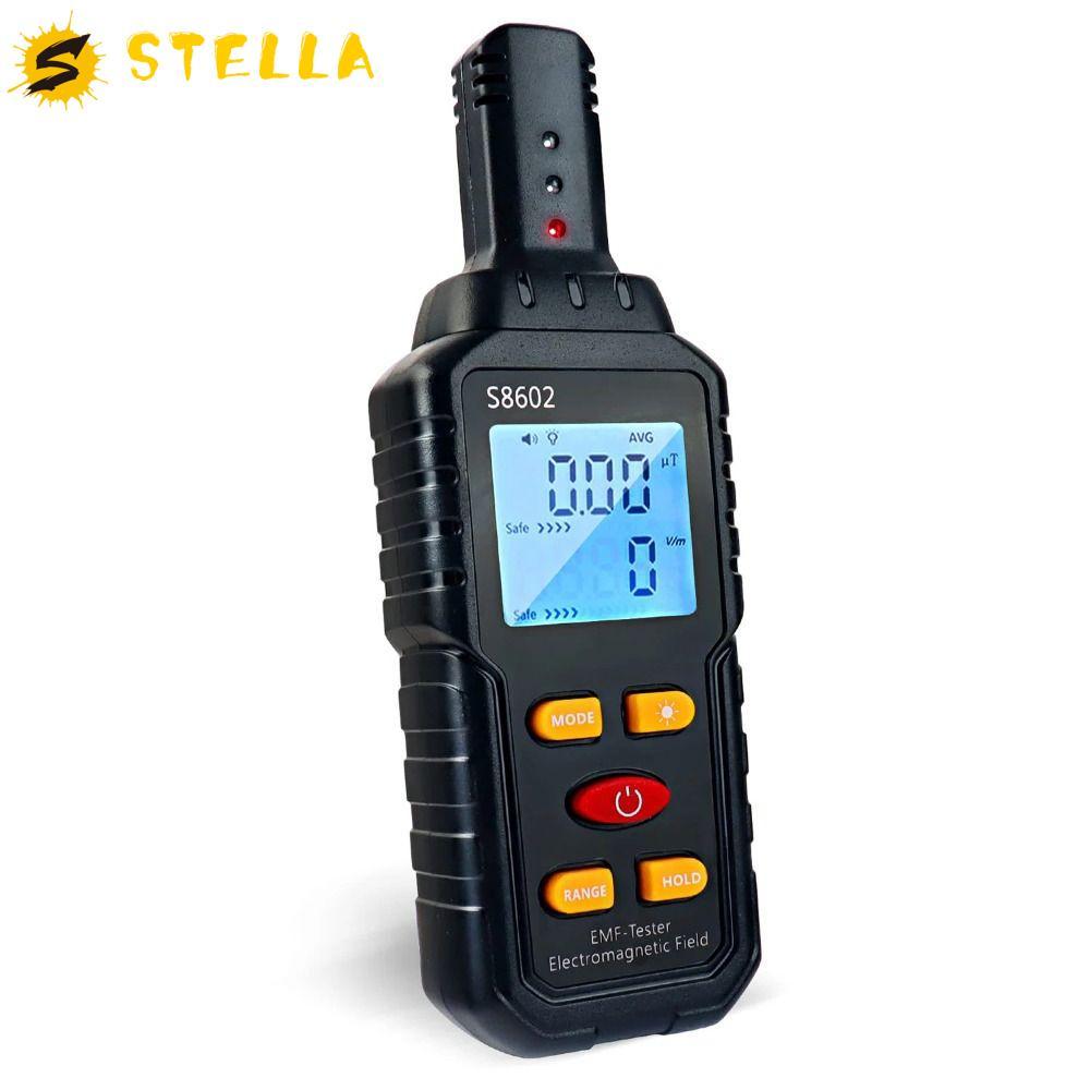 STELLA Radia Frequency Meter, Electric Field 3-in-1 แม่เหล็กไฟฟ้ารังสี Tester, แบบพกพาความแม่นยําสูง