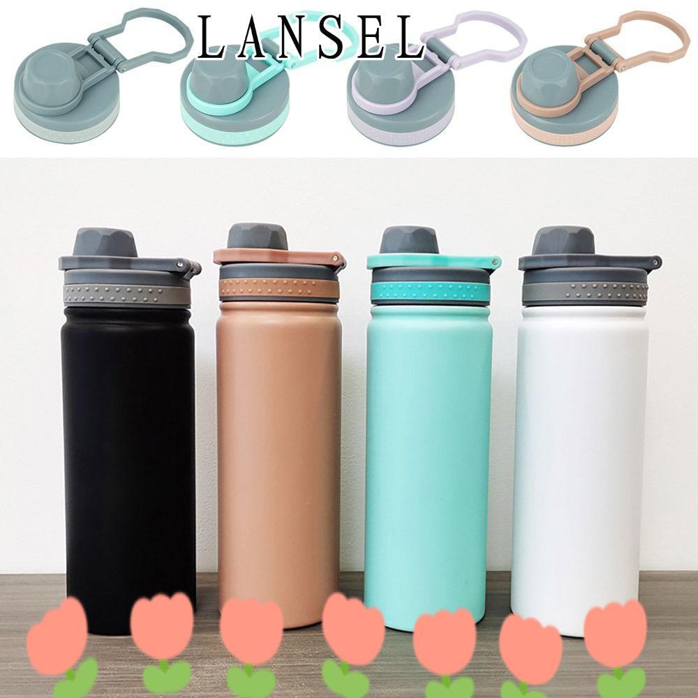 LANSEL1 1 ชิ้นถ้วยหมวก,สาดหลักฐาน TS-8706B/TS-8709B ขวด,หลากสีพร้อมแหวนซีล 530ml/750ml PVC ปิดผนึกสํ