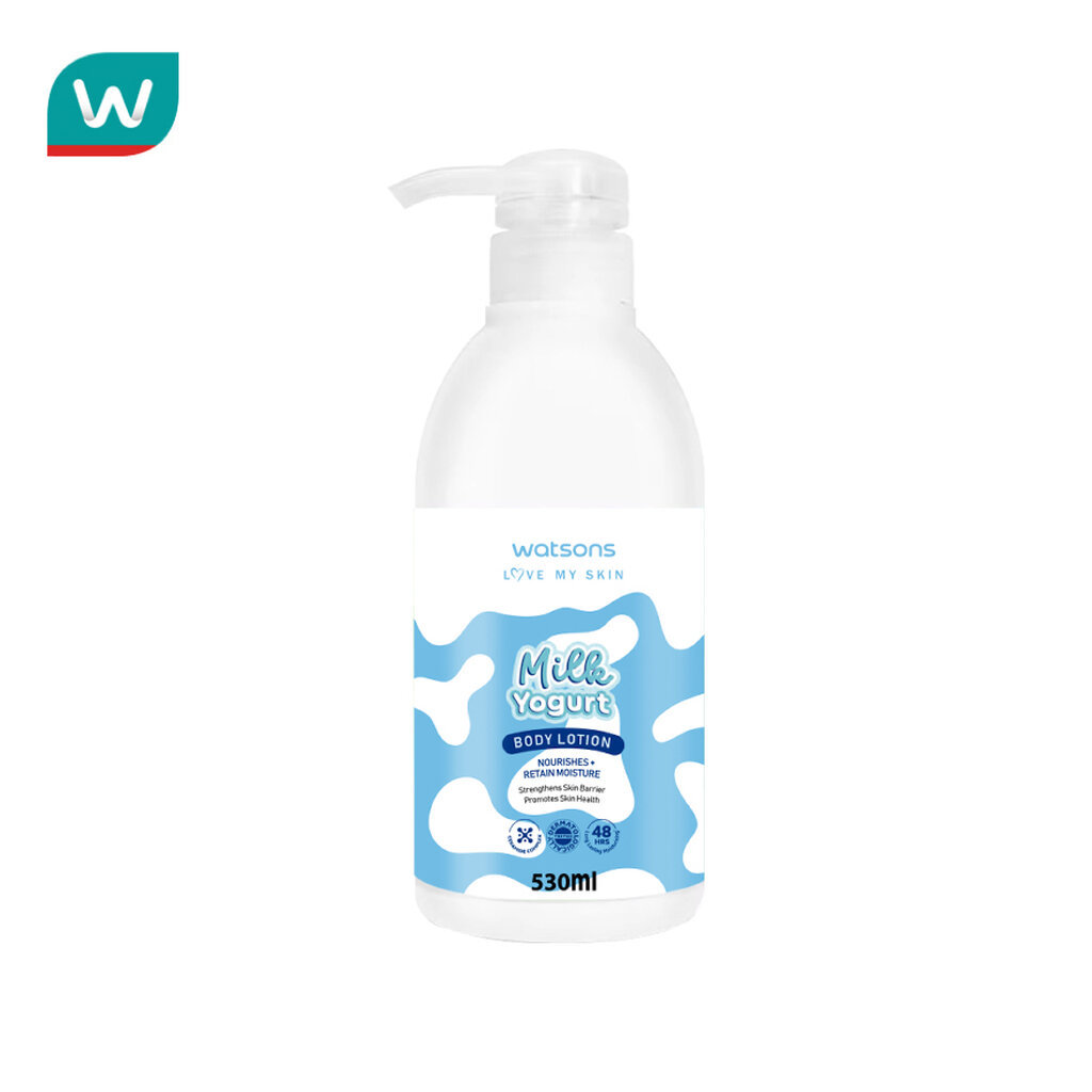 Watsons วัตสัน มิลค์ โยเกิร์ต บอดี้ โลชั่น 530มล.