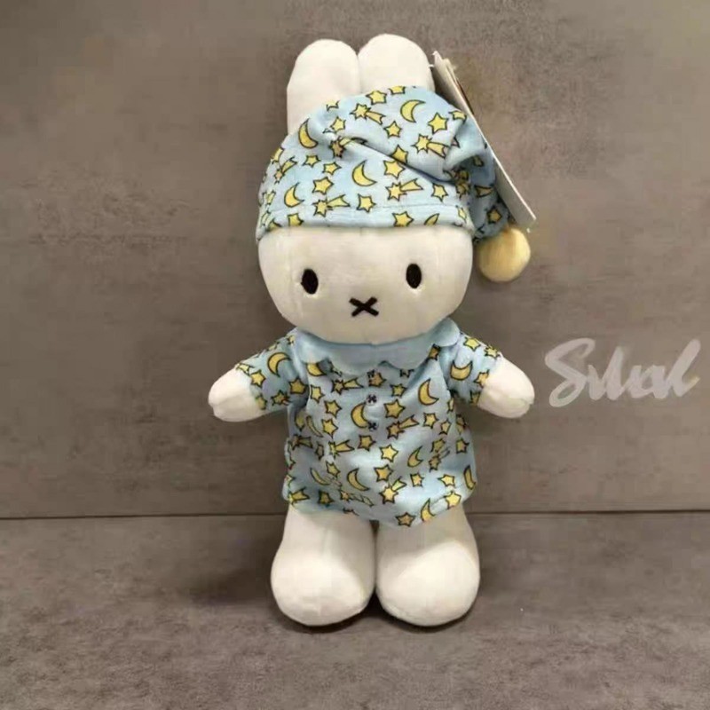 CCYOY ชุดนอนน่ารัก Miffy ตุ๊กตา Healing System Companion ตุ๊กตา Plush Miffy กระต่ายตุ๊กตาของเล่นหมอน
