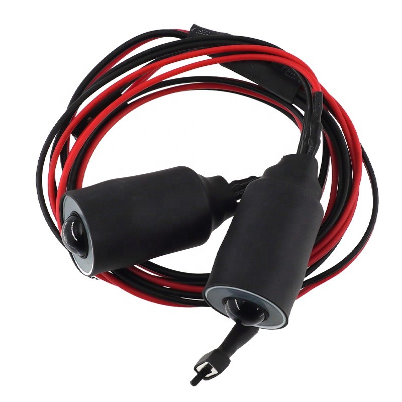 10/13/17/22 มม. Angel Demon Eyes 2-LED หลอดไฟหน้า 4.2V-6V | ไฟอัพเกรดกลางคืนสากลตีนตะขาบ RC 1:10