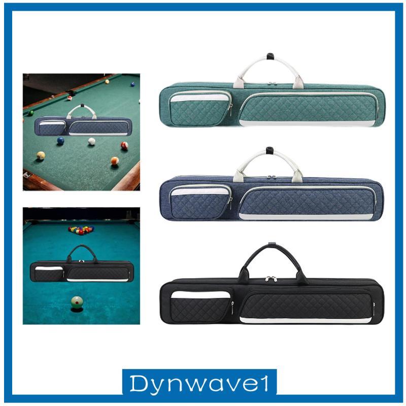 [Dynwave1] Pool Cue Carrying Case อุปกรณ์บิลเลียด Travel 1/2 Jointed Cue Cases Snooker Cue Storage P