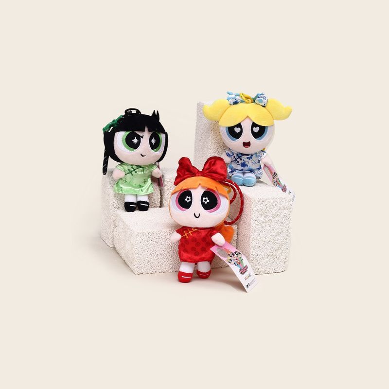 【พร้อมส่ง】powerpuff girls  powerpuff girl powerpuff girls	Merchandise, plush keychains, birthday gif
