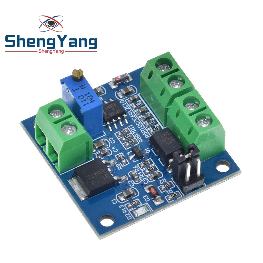 1PCS PWM เป็นโมดูลแปลงแรงดันไฟฟ้า 0%-100% ถึง 0-10V สําหรับ PLC MCU ดิจิตอลไปยังสัญญาณ Analog PWM Ad