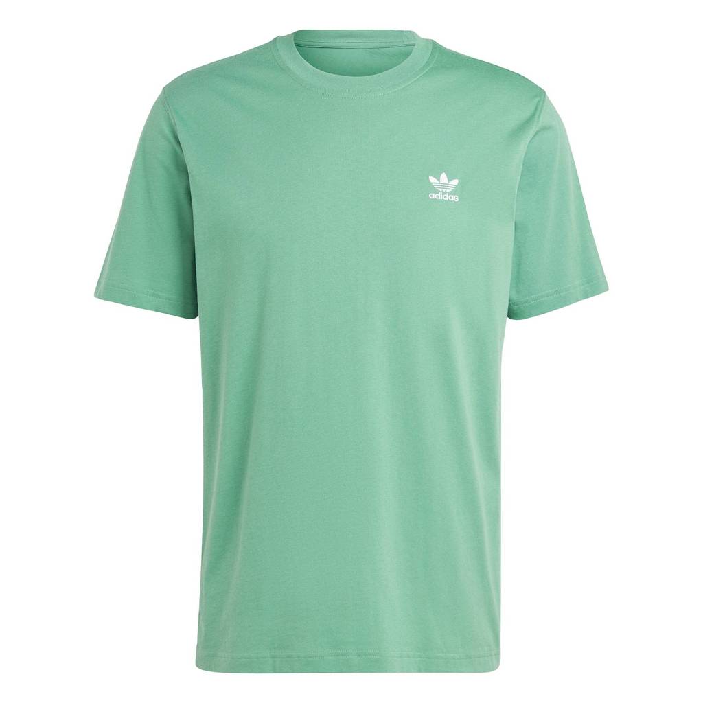 adidas Lifestyle Trefoil Essentials Tee Men Green IN0671 ราคา ถูกที่สุด ดีลบีเคเค แกลเลอรีภาพที่ 2