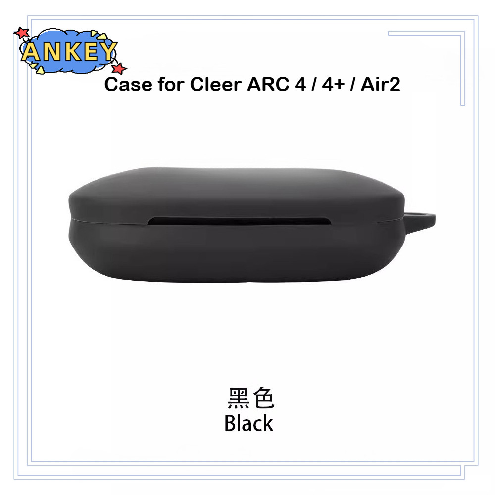 Case for Cleer ARC 4 / 4+ / ARC Air2Case Earphones Premium Silicone Cover Shockproof Accessible Char