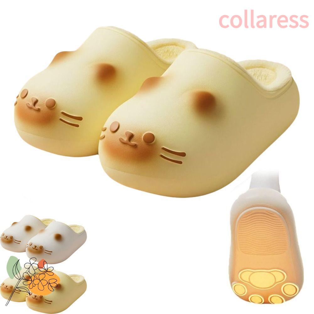 รองเท้าแตะแมวนิ้วปิด COLLARESS กันน้ำ อบอุ่น น่ารัก เหมาะสำหรับแมว Indo และ Outdoor