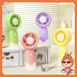 Reseller Welcome - Ki6782  Kipas Angin Tangan Cute Pastel / Kipas Angin Mini Portable Genggam