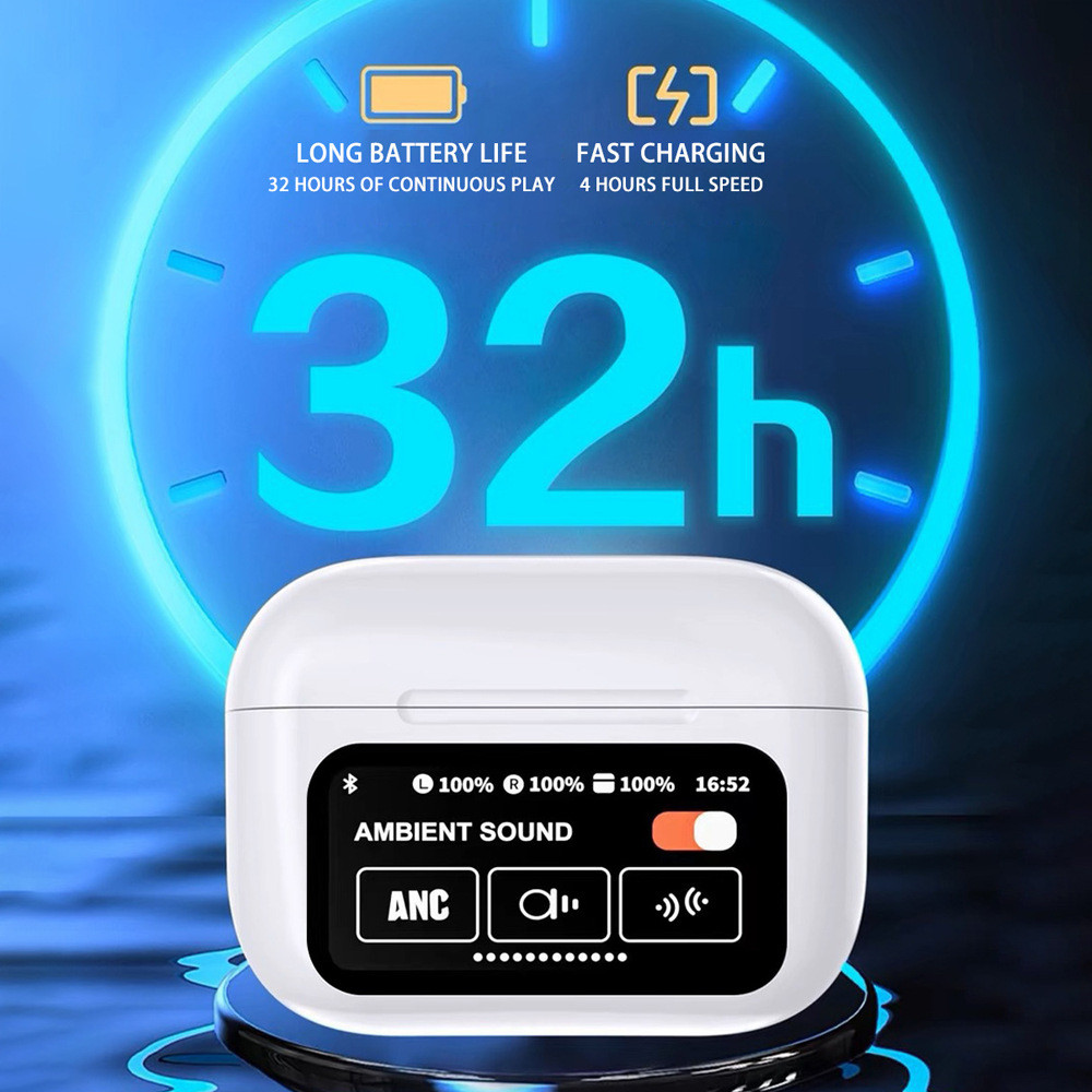 หูฟังบลูทูธไร้สายหน้าจอสีรุ่นที่ห้า ก20 มือโปร พร้อมอายุการใช้งา