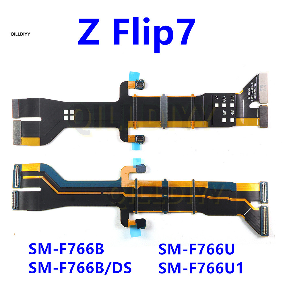 ขั้วต่อเมนบอร์ดจอแสดงผล LCD สําหรับ Samsung Galaxy Z Flip7 SM-F766B/DS F766U F766 F766B Spin Axis Fl