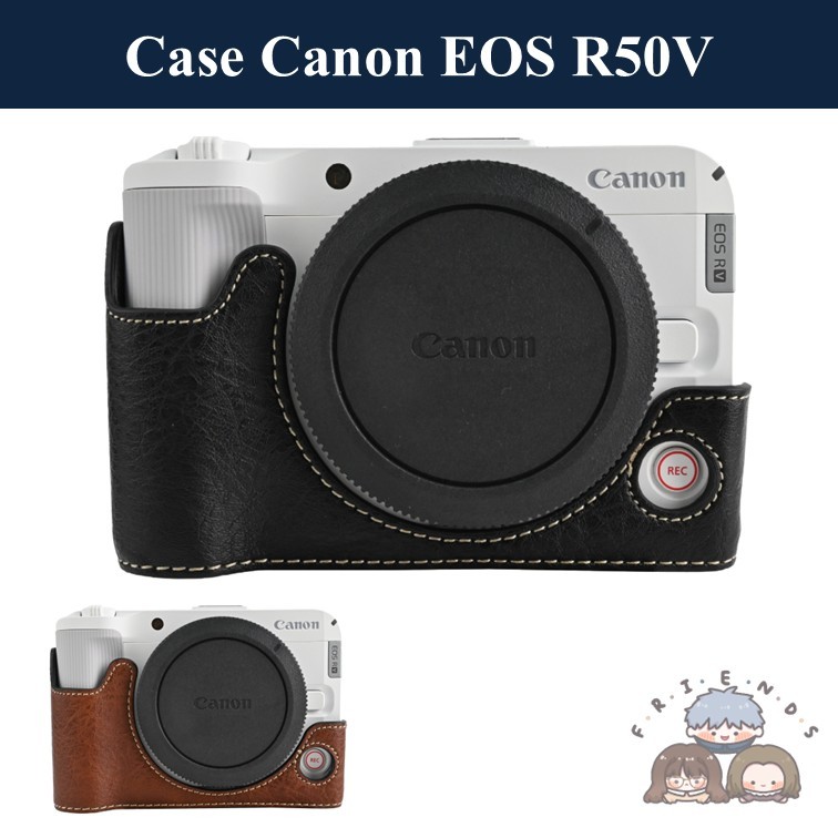 Case สำหรับ Canon EOS R50 V / เคส Canon EOS R50 V Case Canon EOS R50V Half Case EOS R50V เคส EOS R50
