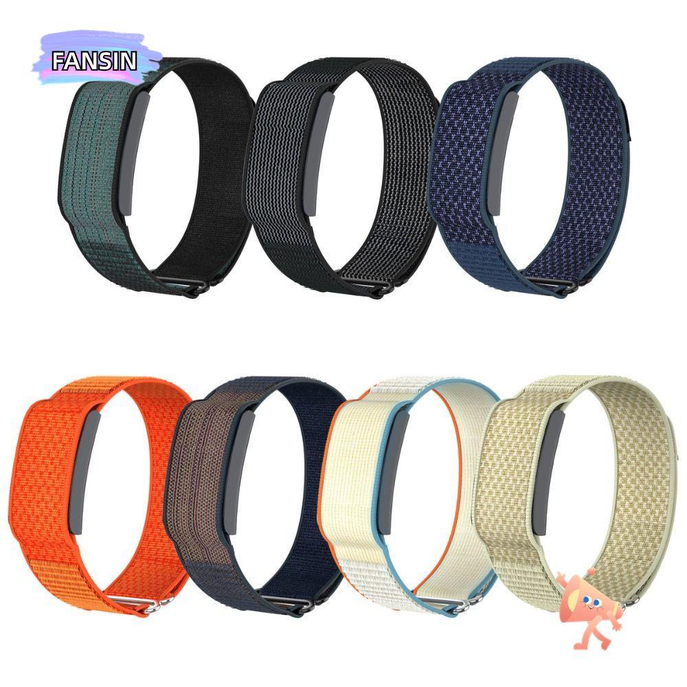 FANSIN Sport Band, 22mm Nylon Fitness Tracker Strap, Adjustable Breathable Loop Design Bicep Band สํ