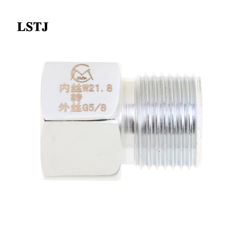 [Lstjj] Aquarium Fish 2 Regulator กระบอกอะแดปเตอร์แปลง, W21.8 ถึง G5/8 ,G5/8 ถึง W21.8, M22x1.5 ถึง 