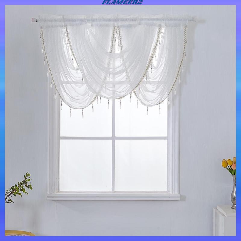 [Flameer2] Voile Scarf Valance & (57 X