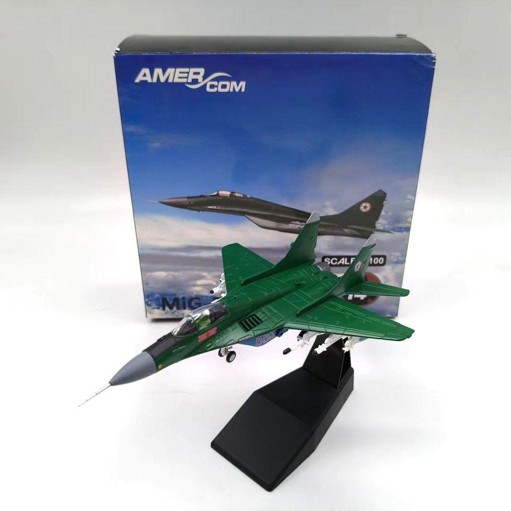1: 100 North Korea Air Force MIG-29 MIG 29 Fighter รุ่นผลิตภัณฑ์สําเร็จรูปคอลเลกชันเครื่องประดับเครื