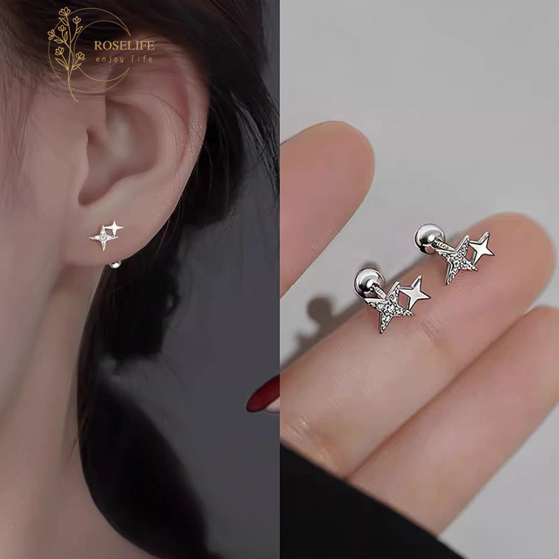 ต่างหูทรงดาวจากเงิน ออกแบบเรียบหรู เพิ่มเสน่ห์ให้วันธรรมดาของคุณ