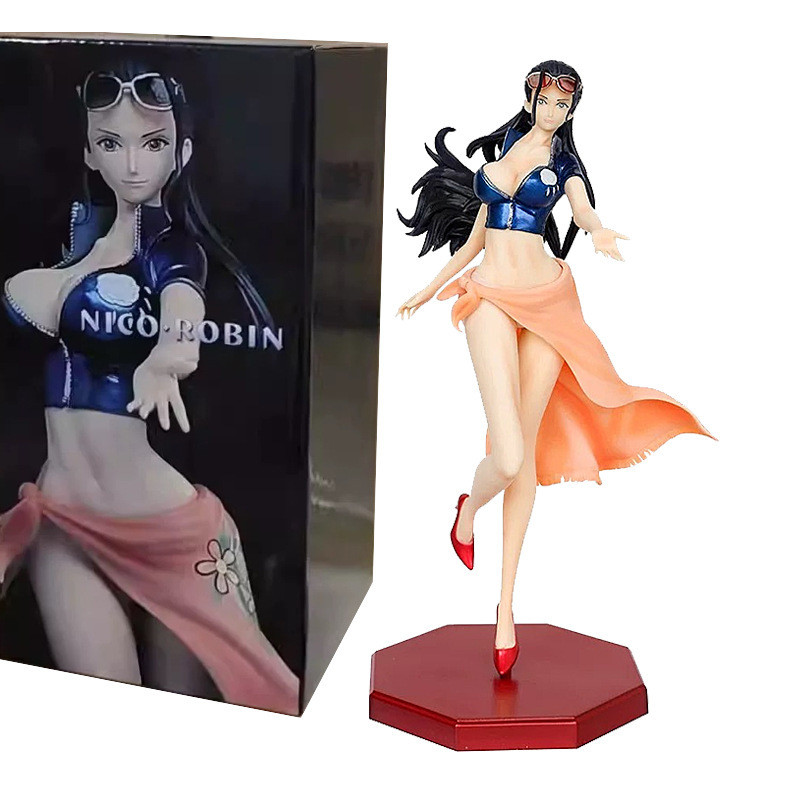 Robin Figure One Piece อะนิเมะรุ่น GK สาวสวยเครื่องประดับสองมิติ POP Robin