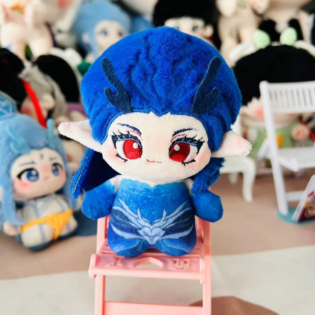 คลังสินค้าพร้อม Nezha Ao Bing Aoguang 10 ซม.Nou Body Cotton Doll Original Cultural Creative Goods พั