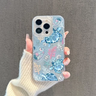 เคสไอโฟน เคสใสกากเพชร สำหรับ iPhone 17 11 16 pro max 13 12 14 15 promax 7 plus xs xr เคสใสกันกระแทก วิจิตร Flash CryBaby