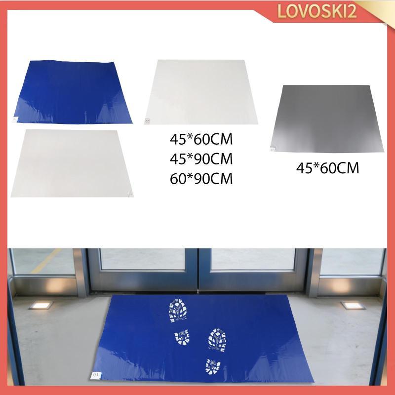 [Lovoski2] Sticky Mats Adhesion Floor Mats Garage Crafting Courts Laboratory Pads