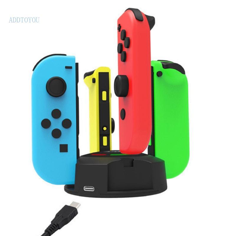 3C 4 in 1 Portable Mini USB Hub Charger Four Charging Base Station