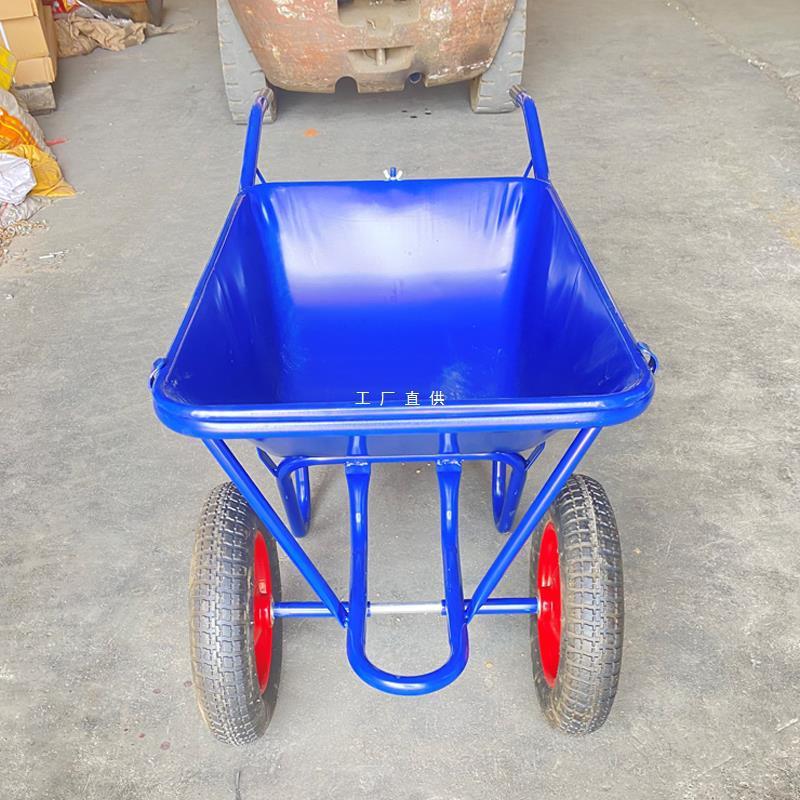 รถเข็นล้อคู่การเกษตร Unicycle Garden Truck Dump Truck Construction Site Truck Truck Trolley Two Whee