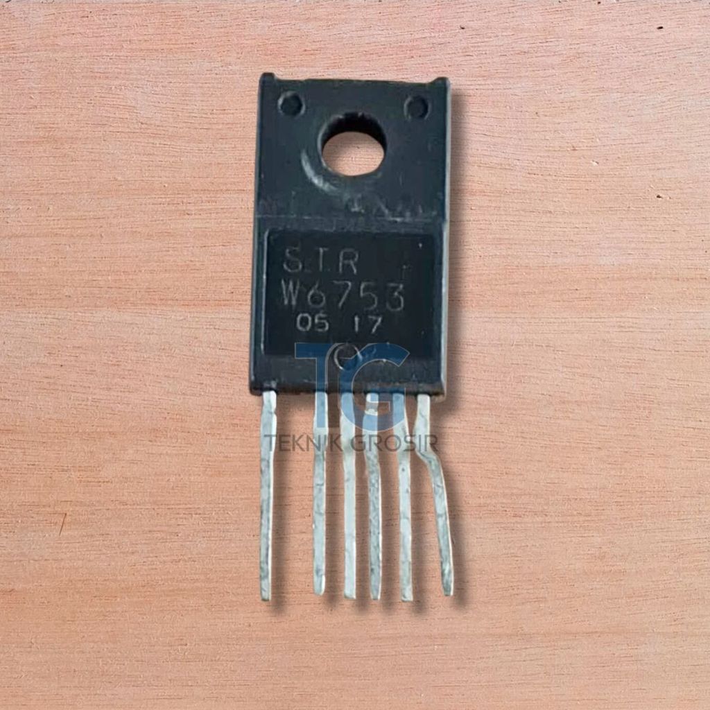 IC STRW6753 STR W6753 SMPS PWM Regulator Quasi Resonant สําหรับ TV PSU