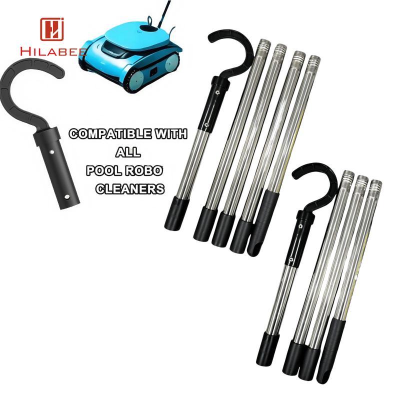 HILABEE Pool Robotic Cleaner Hook ทําความสะอาดพื้นผิวบ่อหรือการบํารุงรักษาลานใต้น้ําสําหรับสระว่ายน้