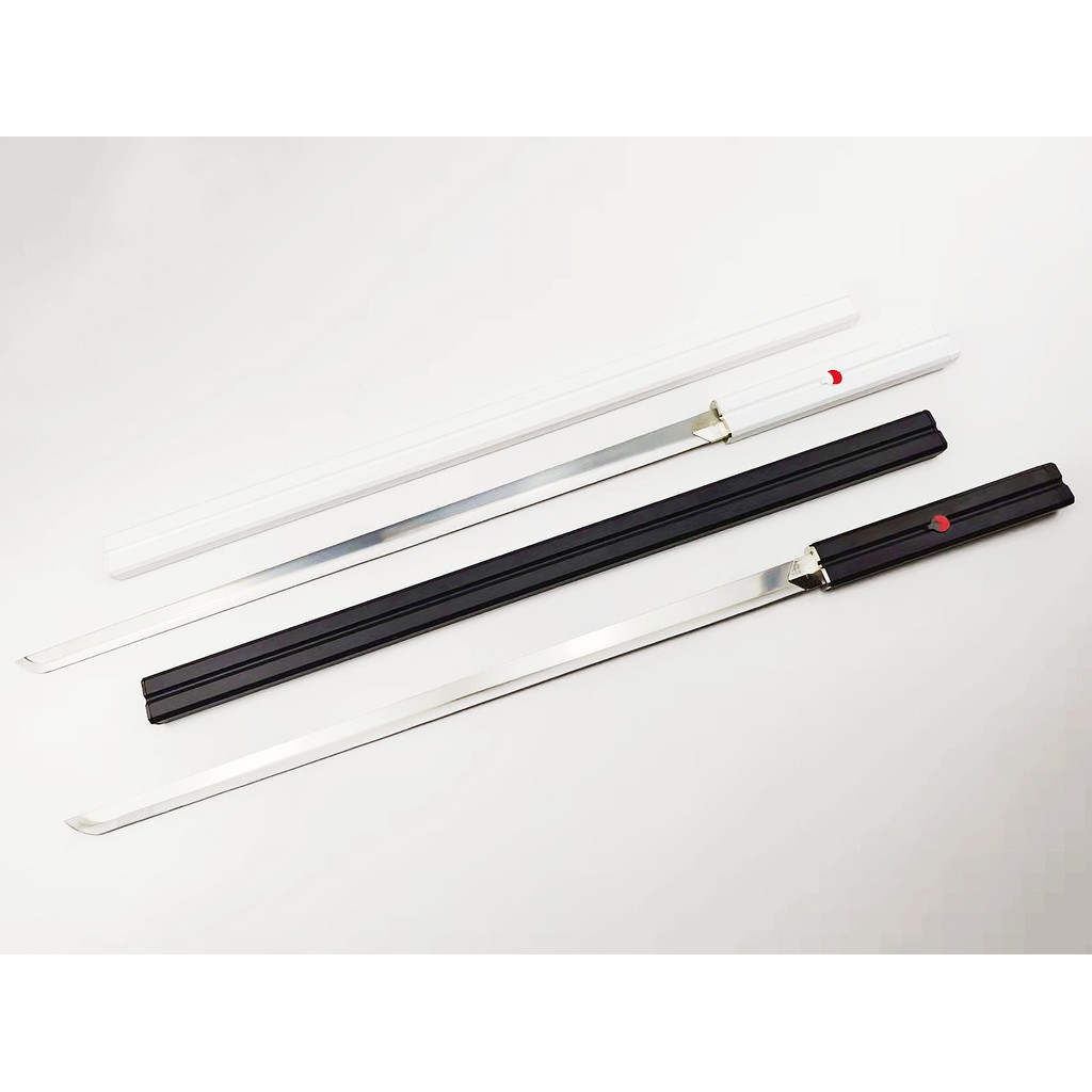 ดาบคอสเพลย์ Naruto สำหรับแสดง อนิเมะ/มังงะ ไม่คม แบบ Uchiha Sasuke สีดำ-ขาว Kusanagi