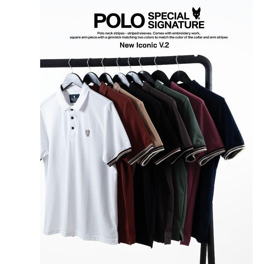 เสื้อAEIOU คอปก รุ่นใหม่ สบายๆ ใส่ได้ทุกวัน