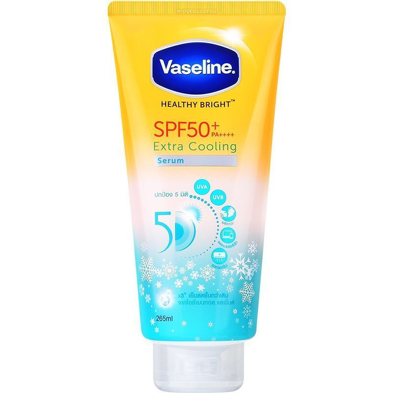 New Product#[Bonded Straight Hair]Vaseline Cooling Body Sunscreen Thailand SPF50Outdoor Sunscreen Mi