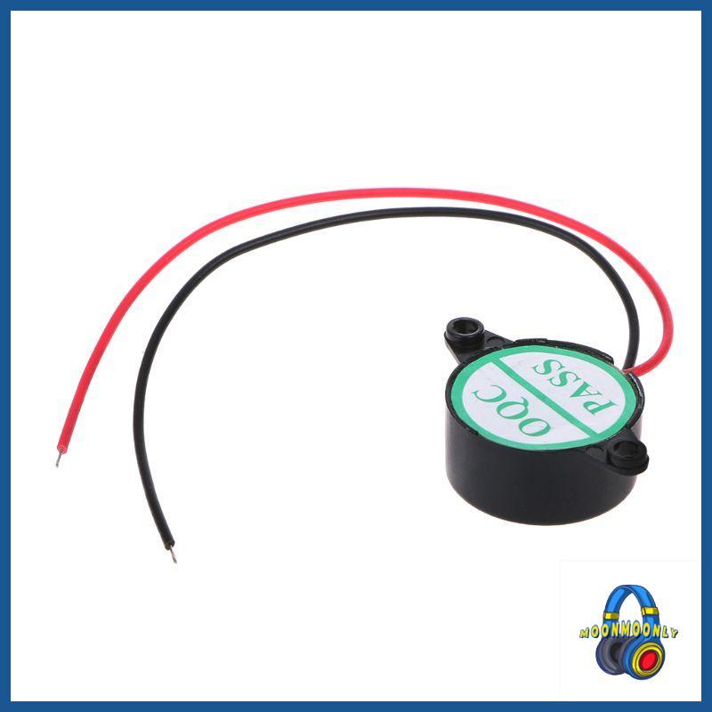 MOON Alarm Active Piezo Electronic Buzzer Sound Beeper 3-24V รถยนต์ไซเรนฮอร์น